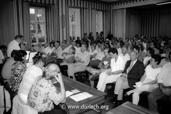 Veranstaltung im Rathaus, ca. 1990