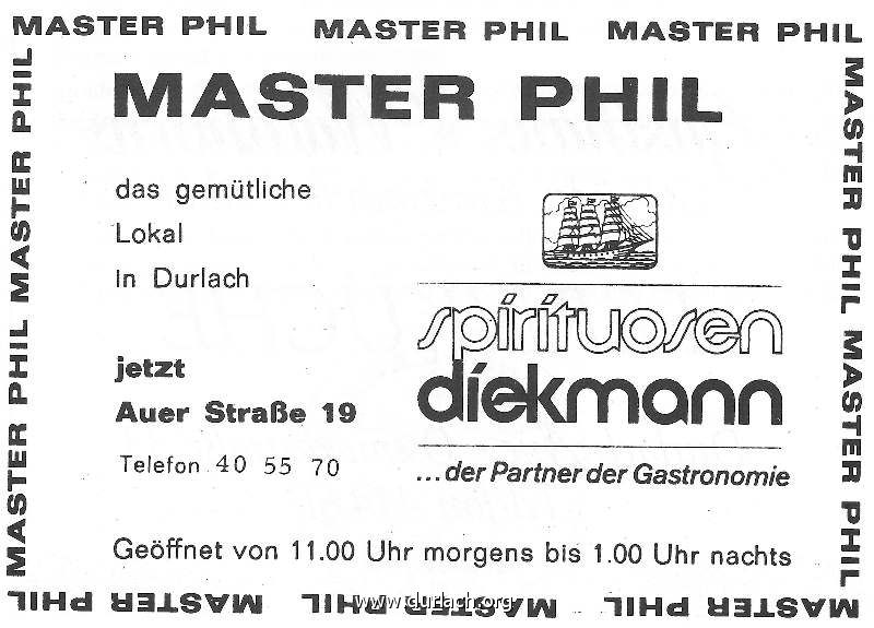 1985 - Festschrift OWS - Lokal Master Phil