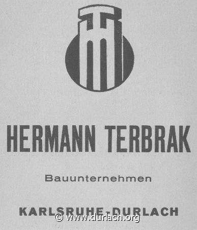 Bauunternehmen Hermann Terbrak 1951