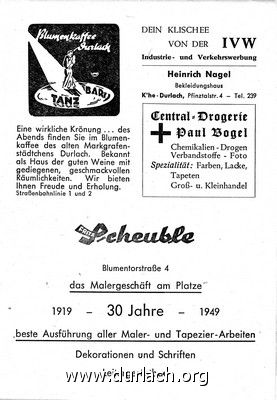 Hallo hier ist Durlach 1948 - 09