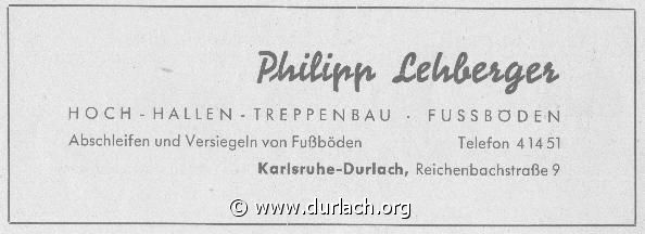 Holzbau Philipp Lehberger 1956