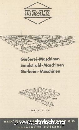 Maschinenfabrik Sebold 1960