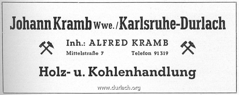 Johann Kramb 1952