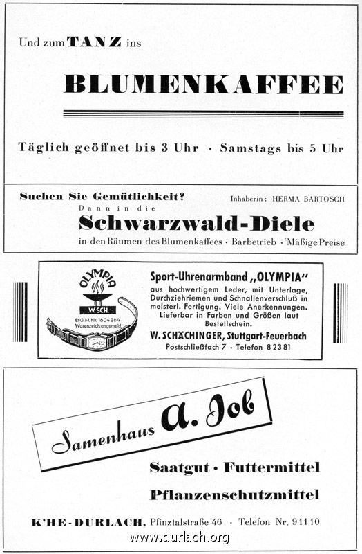 Werbung 1952