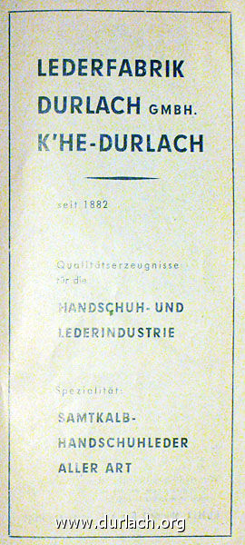 Lederfabrik 1952