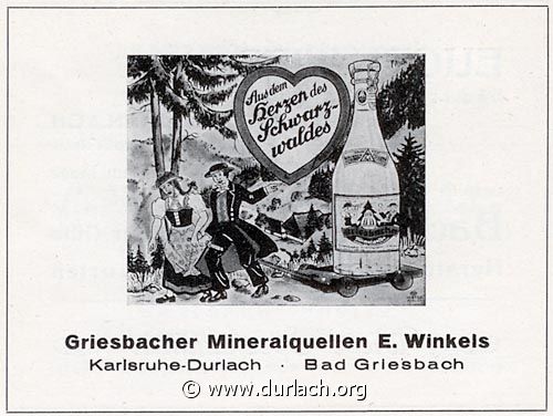Getrnkehersteller E. Winkels 1951