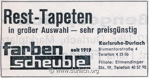 Farben Scheuble 1976