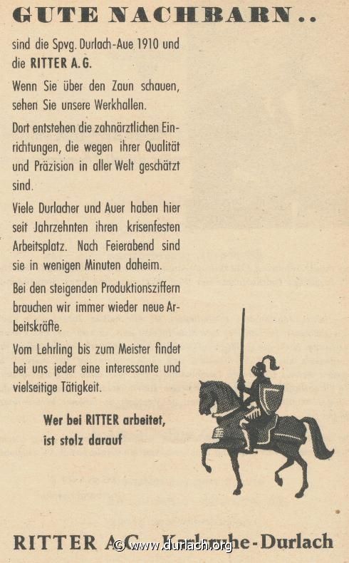 Ritter AG 1960