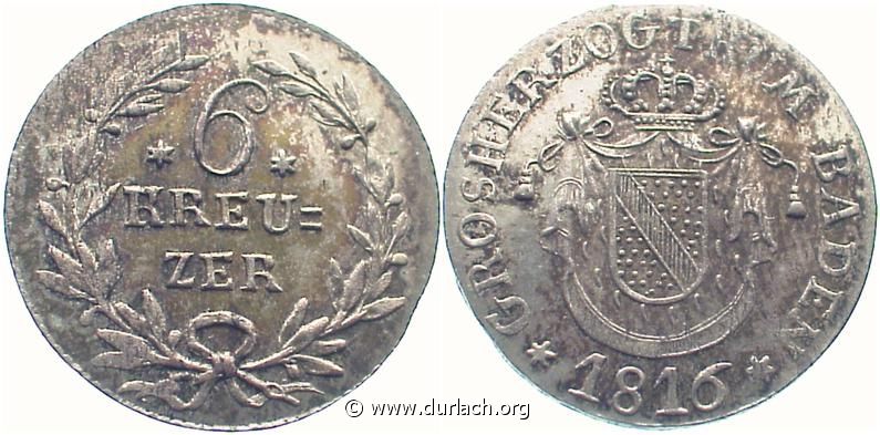 1816 - 6 Kreuzer