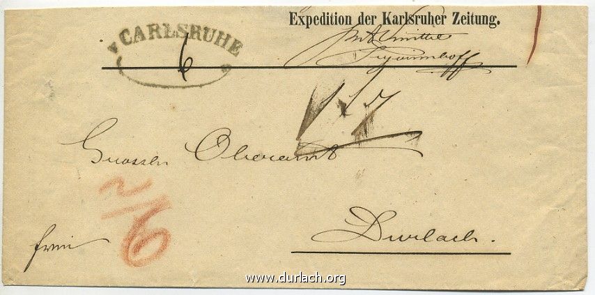 1840 - Dienstbrief