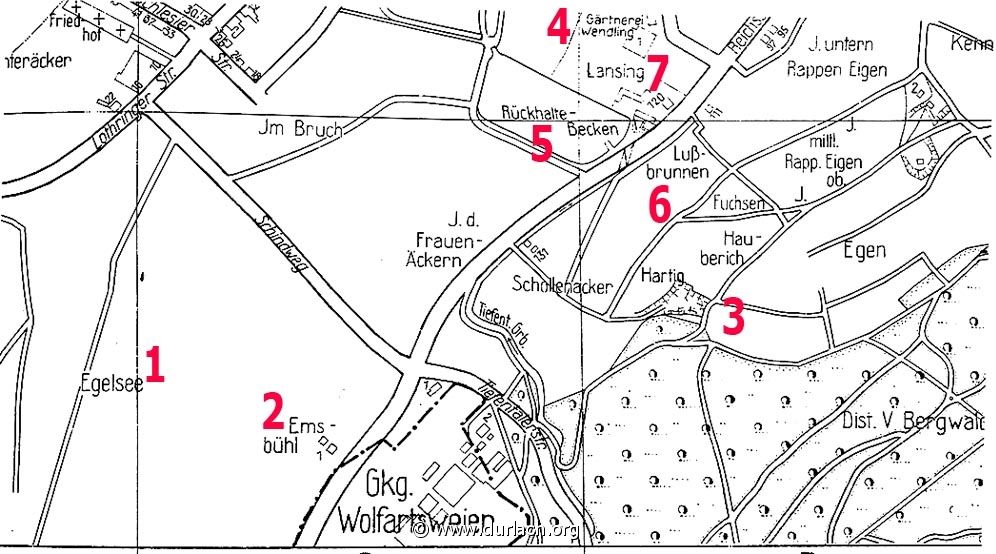 Stadtplan 1937