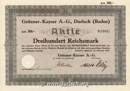 1937  Gritzner - Kayser