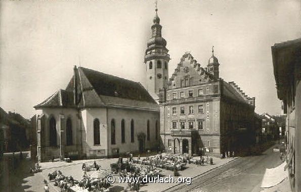 1955 - Rathaus Durlach