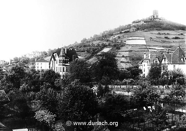Blick auf Turmberg vor 1903