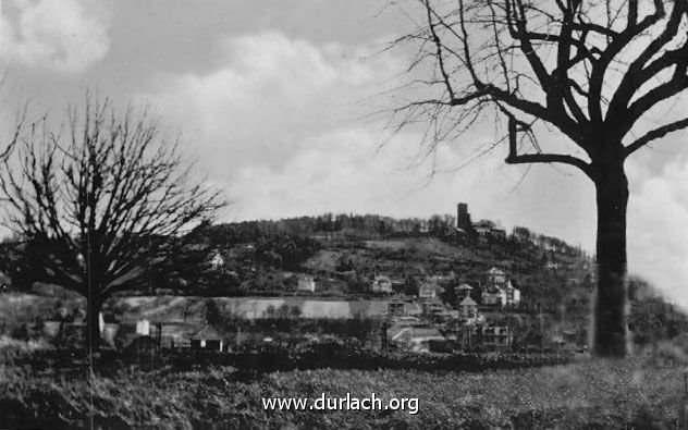1927 - Blick auf den Turmberg