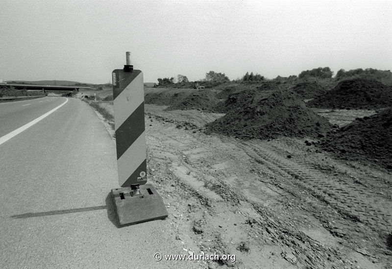 1988 - Bauarbeiten an der Sdtangente
