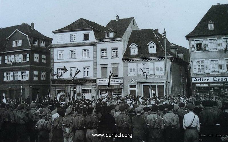 Durlach - Schloplatz 3. Reich