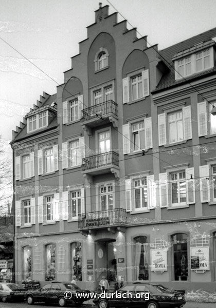 Wohn- Geschftshaus in der Pfinztalstrassem ca. 1988