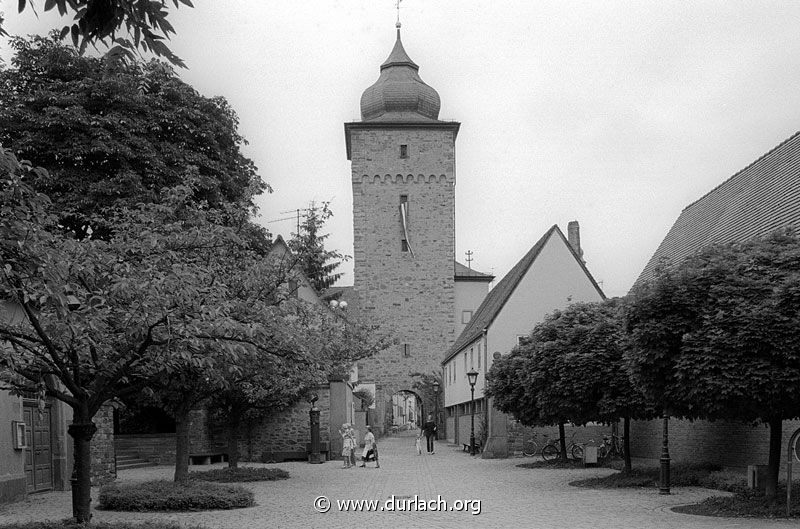 1988 - Sdseite des Basler Tor Turms