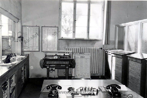 Bahnhof Durlach - Juni 1959