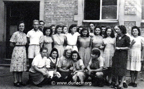 Hhere Handelsschule Durlach - 1947