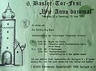6. Basler Tor Fest 1982