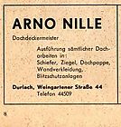 Dachdecker Arno Nille 1966