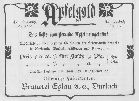 Brauerei Eglau 1913