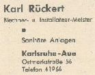 Blechnerei Karl Rckert 1960