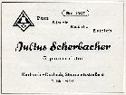 Gipser Julius Scherbacher 1951