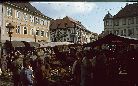 1982 - auf dem Marktplatz