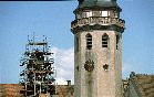 1975 - evangelischer Kirchturm