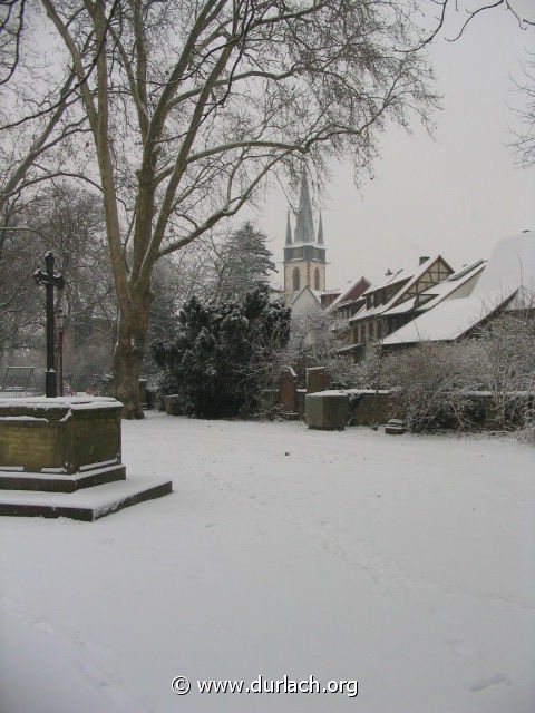 Alter Friedhof im Winter 2006