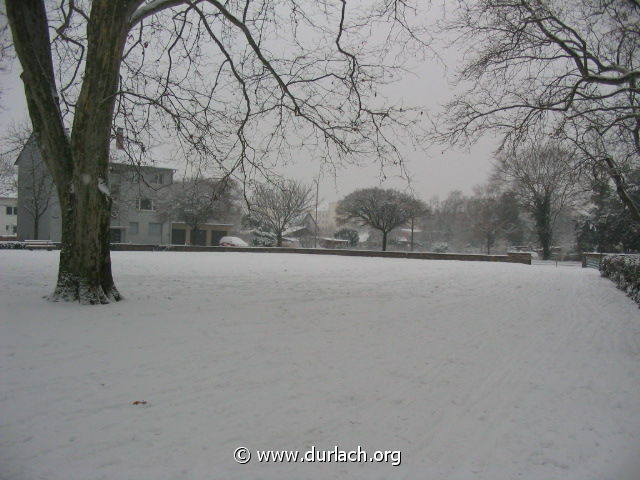 Alter Friedhof im Winter