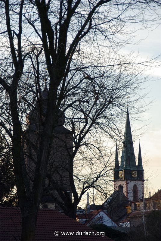 2009 - Blick auf die Basler Tor und Peter und Paul Trme