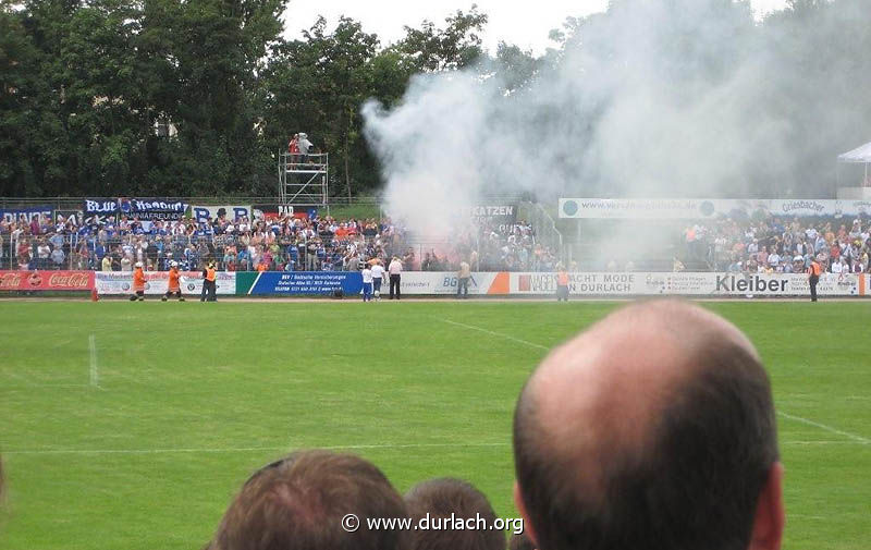 DFB Pokalspiel ASV Durlach - Bielefeld