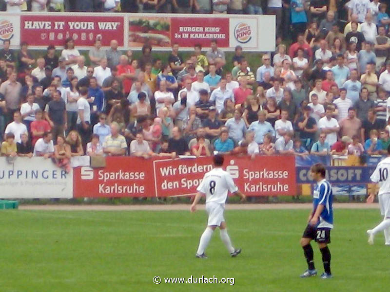 DFB Pokalspiel ASV Durlach - Bielefeld