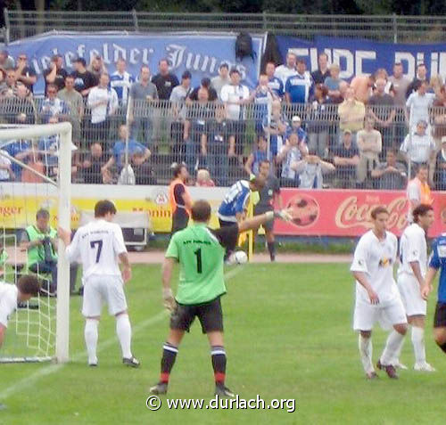 DFB Pokalspiel ASV Durlach - Bielefeld