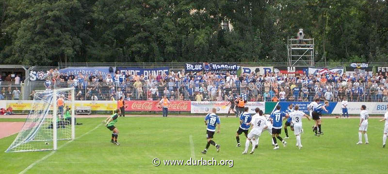 DFB Pokalspiel ASV Durlach - Bielefeld