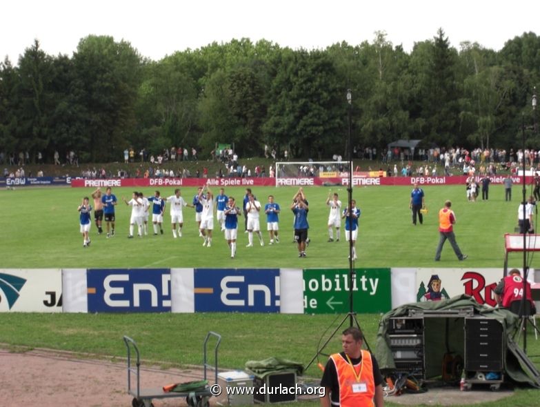 Nach dem Spiel..