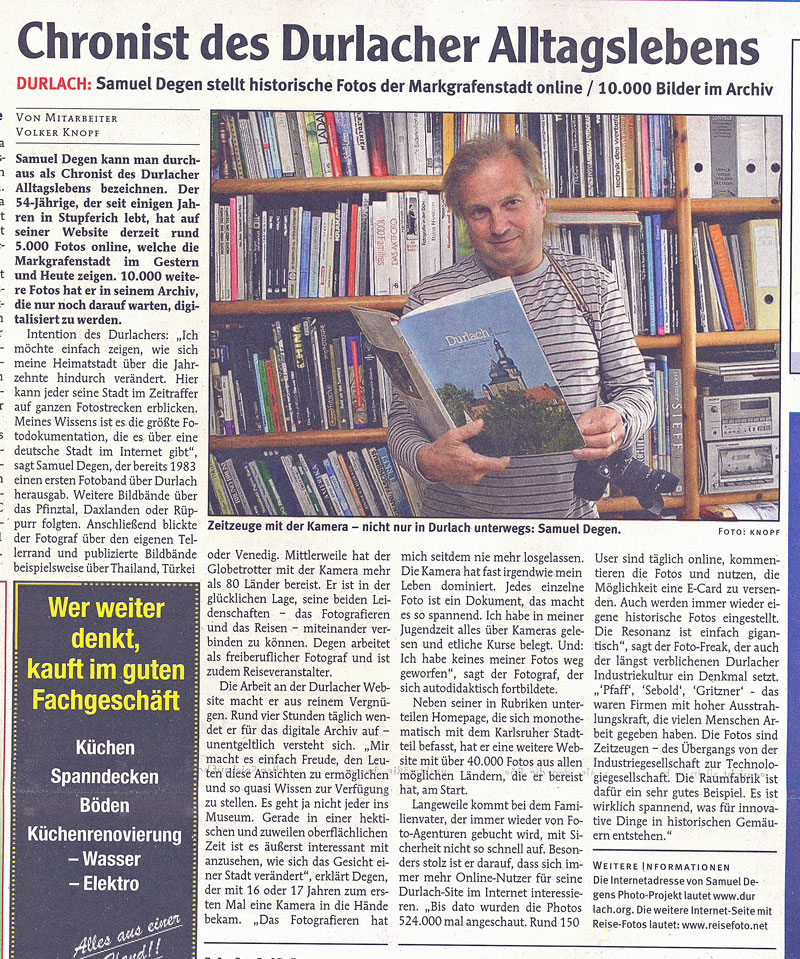 Wochenblatt vom 26.11.08