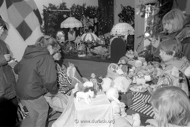 1989 - Weihnachtsmarkt im Rathaus Gewlbekeller