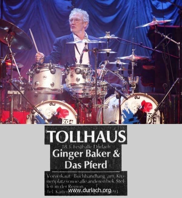 Ginger Baker Festhalle