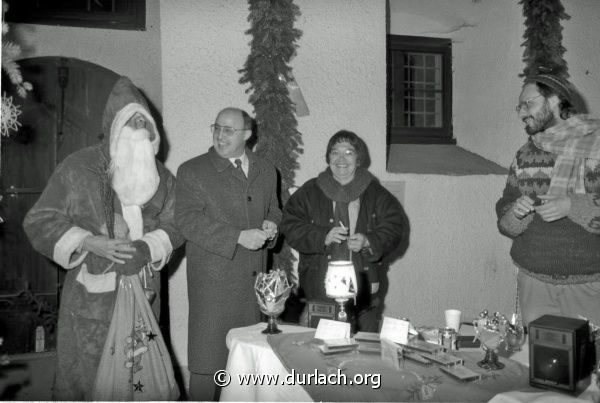 Weihnachtsmarkt im Rathaus, ca. 1989