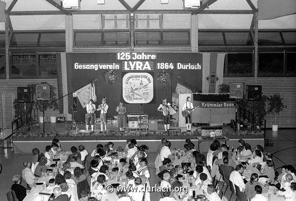 Veranstaltung der Lyra in der Festhalle, 1989