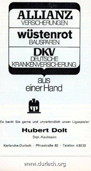 1977 Versicherungsvertretung