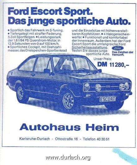 1977 Autohaus Heim