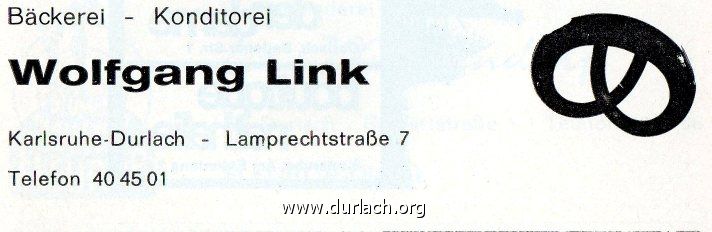 1977 Bckerei Wolfgang Link