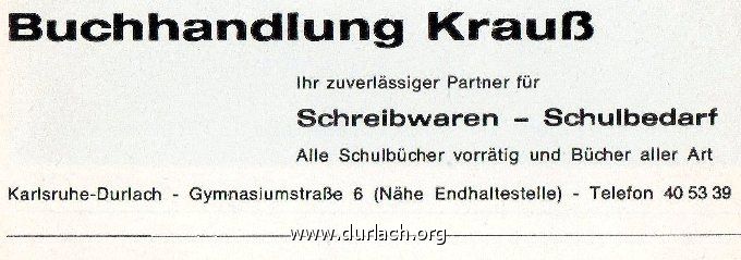 1977 Buchhandlung Krau