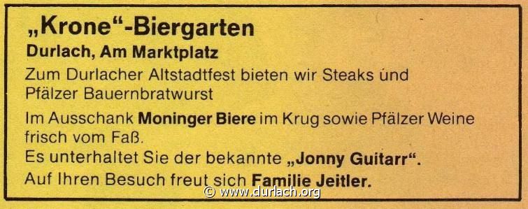 1985 Gaststtte Krone